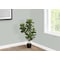 Monarch Specialties Artificial Plant, 41" Tall, Fiddle Tree, Indoor, Faux, Fake, Floor, Greenery, Potted, Real Touch I 9540 - alternate 3